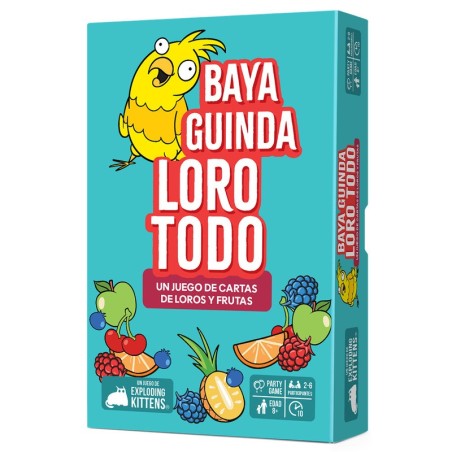 Cherry Berry Parrot Todo – Beobachtungs- und Speicherkartenspiel.