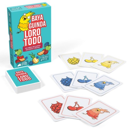 Cherry Berry Parrot Todo - Jogo de observação e cartas de memória.