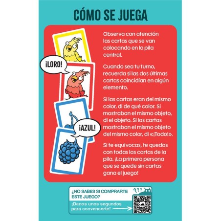 Juego de cartas de observación y memoria baya, guinda, loro, todo de exploding kitens - comprar Juego de cartas de observación y memoria baya, guinda, loro, todo de exploding kitens - comprar