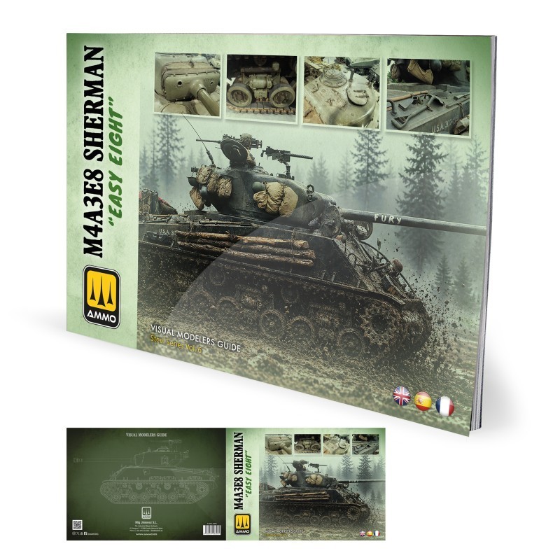 M4A3E8 Sherman "EASY EIGHT" - Guia Visual para Modeladores.