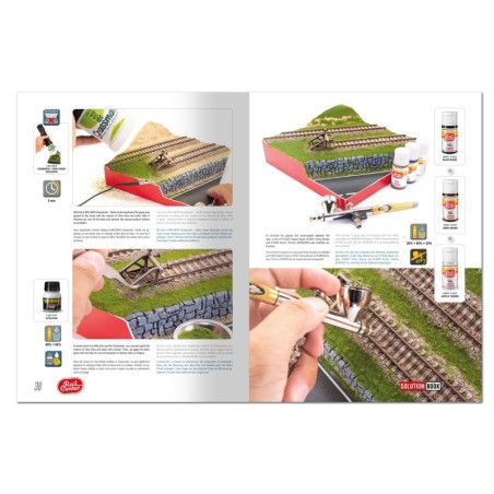 Solution Box: Railway Scenery.
