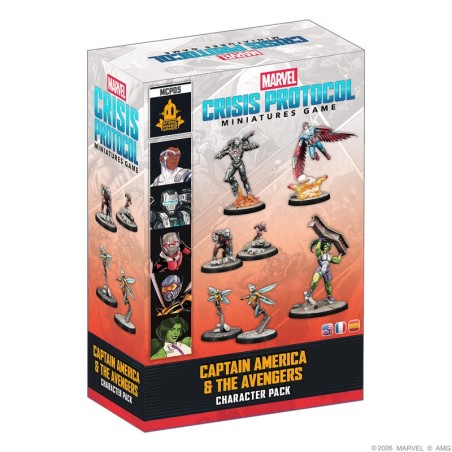 Marvel Crisis Protocol: Captain America & the Avengers – Marvel-Miniaturen-Erweiterung.