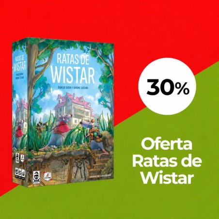 Rats of Wistar worker placement strategy board game by Maldito Games - buy at El Taller del Modelista