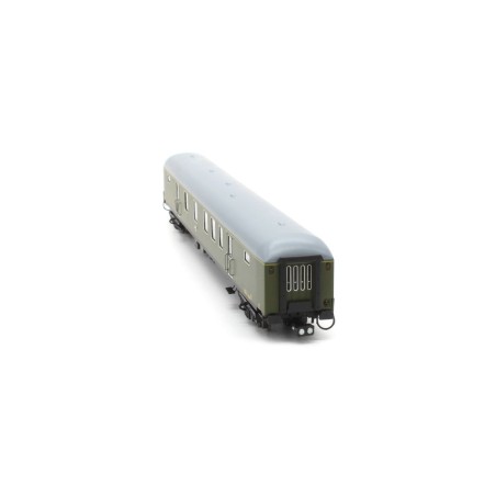 DGDC 3006 grüner Postwagen (Ep.III), RENFE.