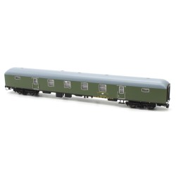 Coche postal DGDC 3022 verde (Ep.IV), RENFE.