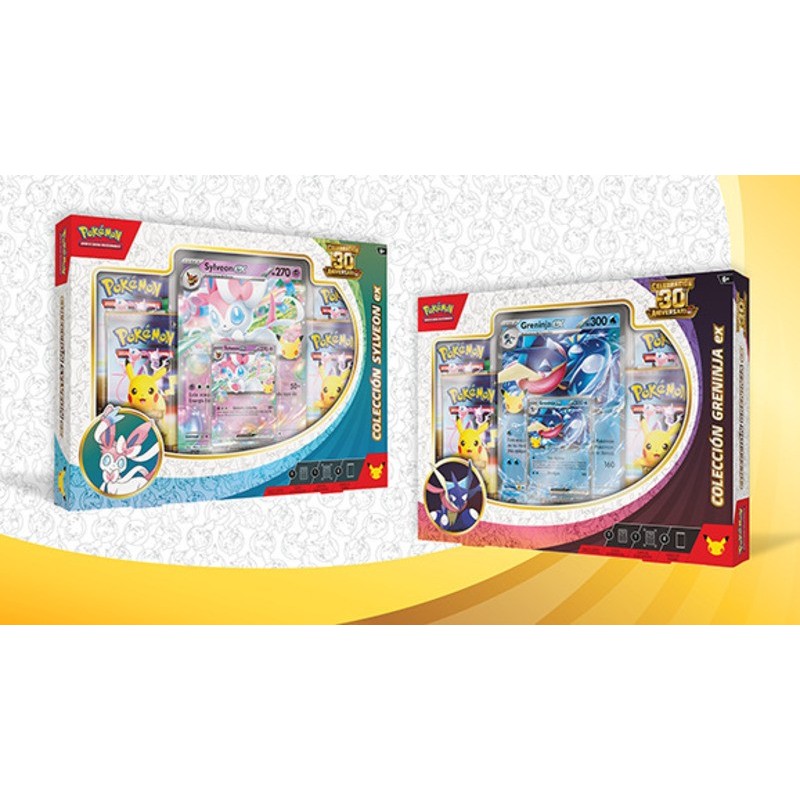 Pokémon : Greninja ex 30e Anniversary Box - Collection Pokémon TCG.