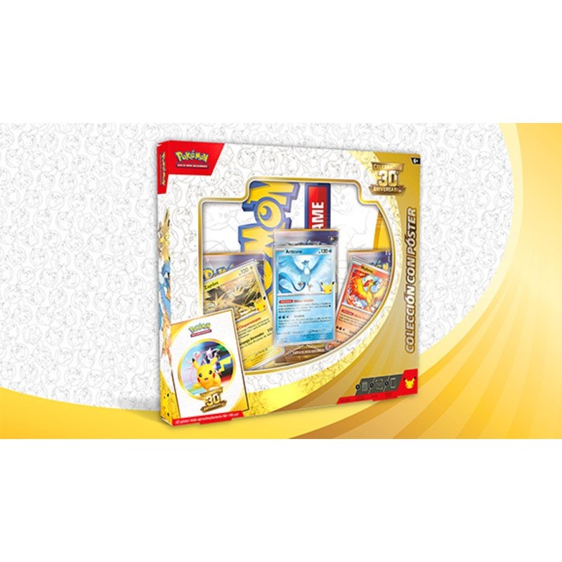 Pokémon: Coleção de Posters do 30º Aniversário - Pokémon TCG.