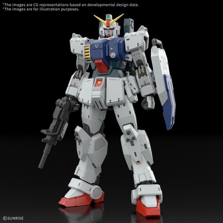 RG 1/144 GUNDAM TIPO TERRESTRE - Gunpla da 8ª Equipa MS.