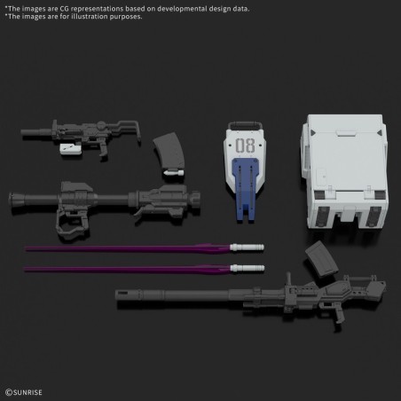 RG 1/144 GUNDAM TYPE TERRESTRE - Gunpla de la 08e équipe MS.