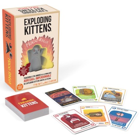 Exploding Kittens: Rage Mode – Kartenspiel und Sabotage.