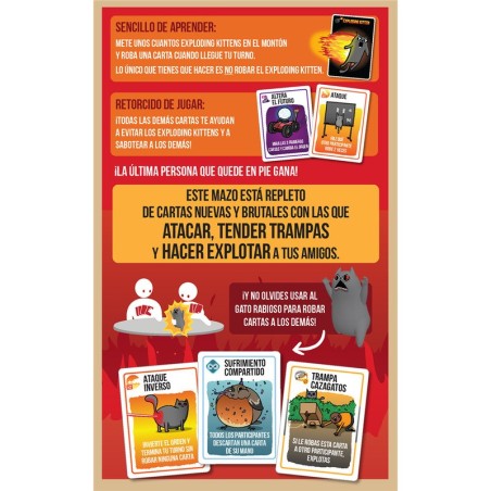 Exploding Kittens: Rage Mode – Kartenspiel und Sabotage.