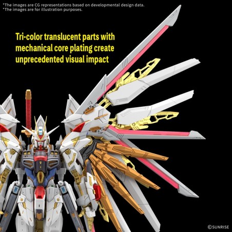 MGEX 1/100 MIGHTY STRIKE FREEDOM - Gunpla de Gundam SEED FREEDOM.