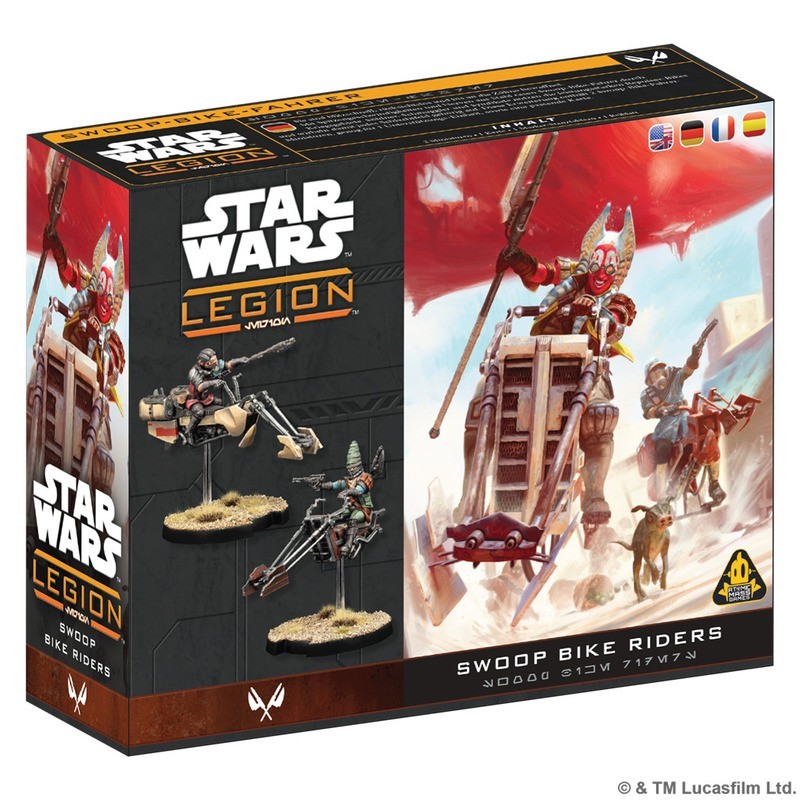 Star Wars: Legion: Accelerator Riders - Espansione di unità in miniatura.