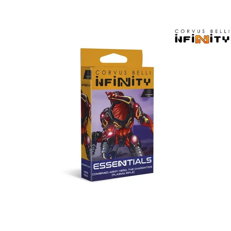 Héros combiné de l’armée, les Charontids (fusil plasma) - Miniature de l’infini.
