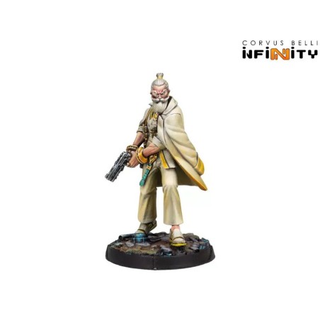 Infinity Taowu, Mastermind and Schemer (Viral Pistol) Miniature Kit by Corvus Belli - buy at El Taller del Modelista