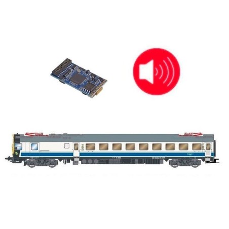 Decoder mit Ton für Automotores (444) RENFE (ELECTROTREN).