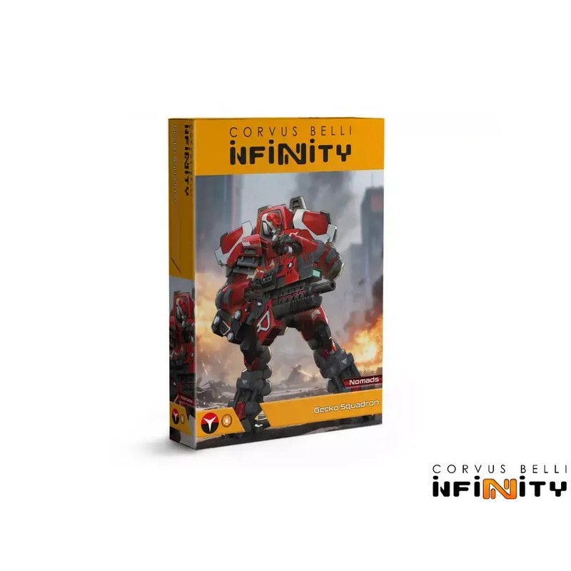 Juego de miniaturas infinity gecko squadron de corvus belli - comprar en el taller del modelista