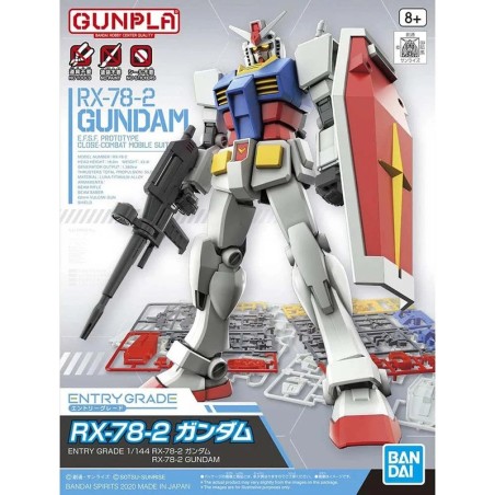 ENTRY GRADE 1/144 ν Gundam - Gunpla de Mobile Suit Gundam.