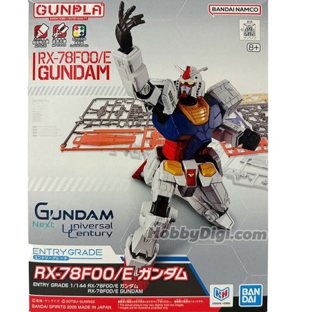 EG 1/144 RX-78F00/E Gundam - Gunpla di Gundam Next Universal Century.