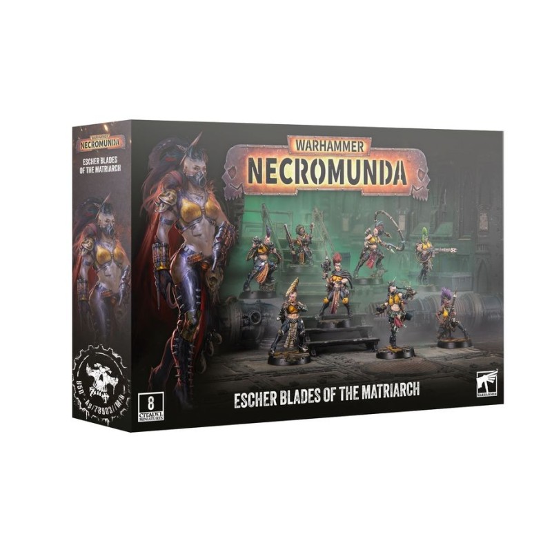 Necromunda: Lâminas Escher da Matriarca.