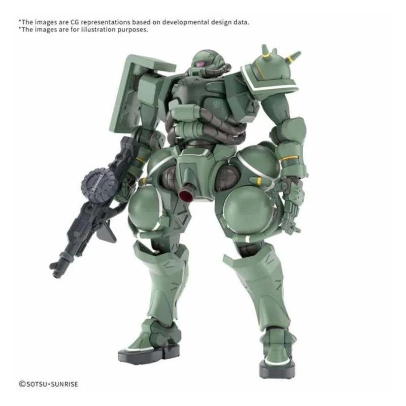 HG 1/144 Zaku (GQ) - Gunpla do Gundam GQuuuuuX.