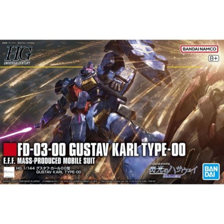 HGUC 1/144 FD-03-00 Gustav Karl Tipo-00 - Gunpla.