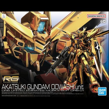 RG 1/144 Akatsuki Gundam Oowashi - Gunpla.