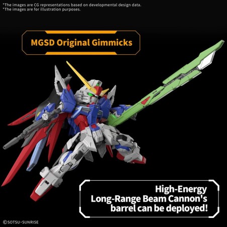 MGSD Destiny Gundam - Gunpla de Gundam SEED Destiny.