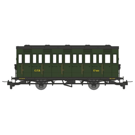 Passenger coach CY 1801, CFD.
