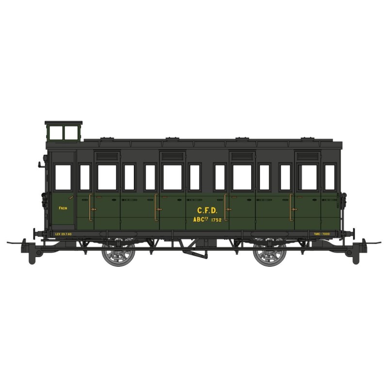 Coche de pasajeros ABCfy 1752, CFD.