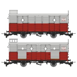 Set de furgones DD 2621 y 2625, CFD.