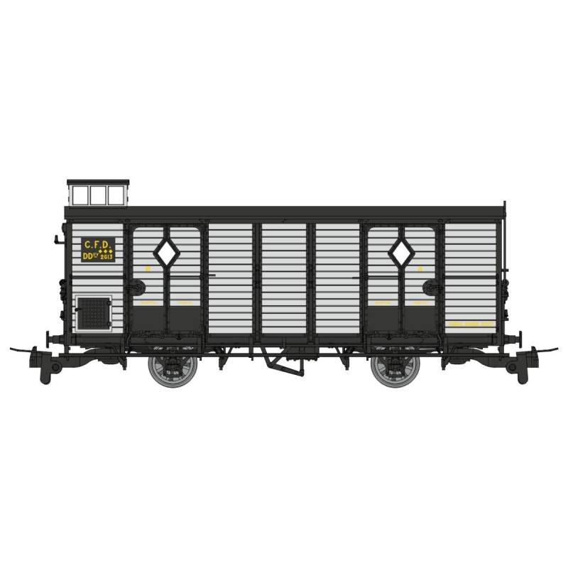 Furgone DD 2613, CFD.