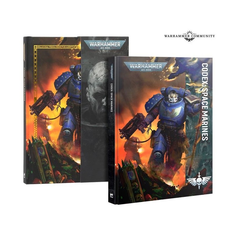 Codex: Space Marines (Spanish).