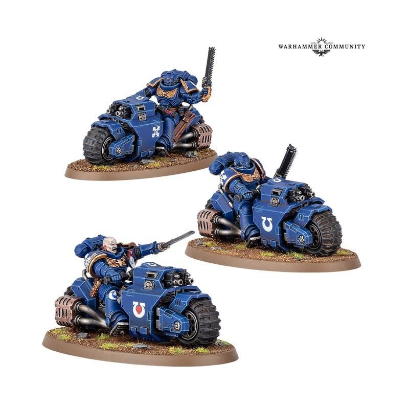 Space Marines : Escouade de batteurs.