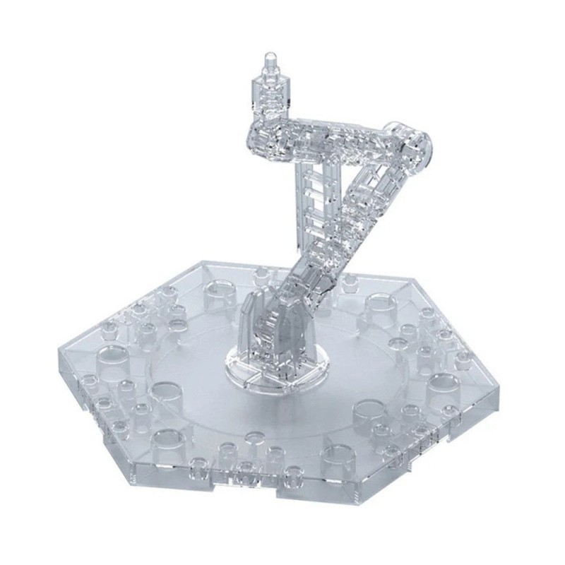 Peana para gunpla Action base 5 clear de bandai - comprar en el taller del modelista