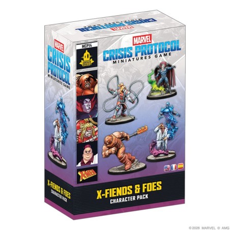 Marvel Crisis Protocol: Pacote de Personagens X-Fiends & Inimigos - Miniaturas.