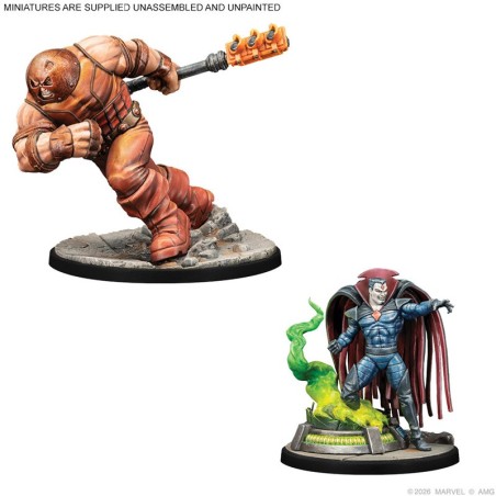 Marvel Crisis Protocol: Pacote de Personagens X-Fiends & Inimigos - Miniaturas.