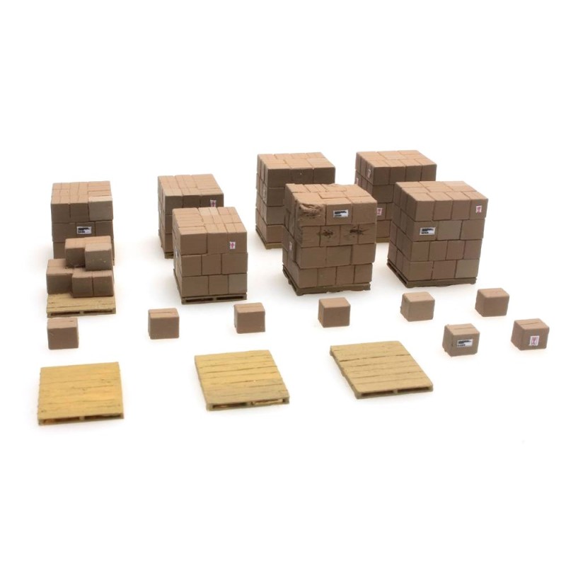 Caixas de cartão.