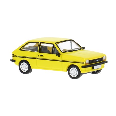 Ford Fiesta MK I, gelb.