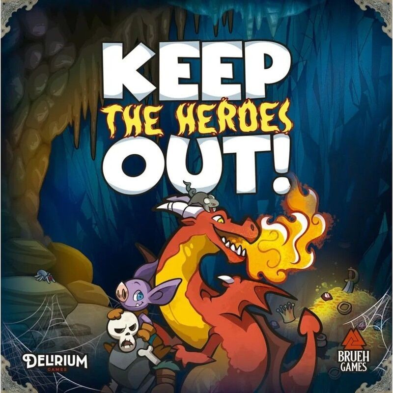 Keep the Heroes Out! Board Game by Delirium Games – Buy at El Taller del Modelista