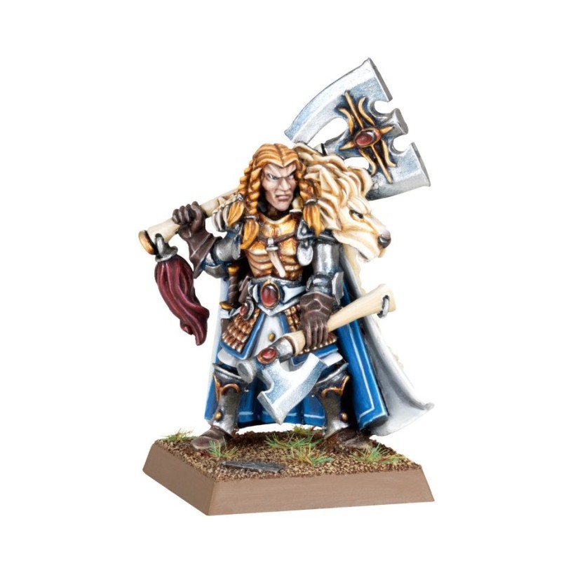 Royaumes des Hauts Elfes : Korhil Lionmane.