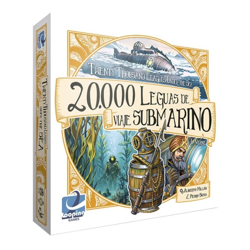 20.000 Léguas Submarinas: O Nautilus - Jogo de exploração e aventura.