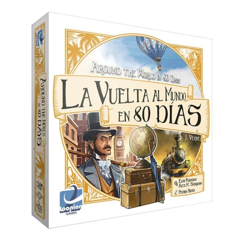 Around the World in 80 Days Board Game by Looping Games – Buy at El Taller del Modelista