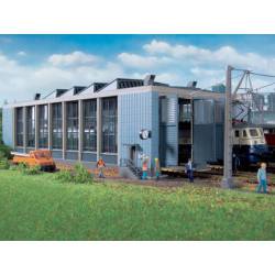 Depósito de locomotoras.