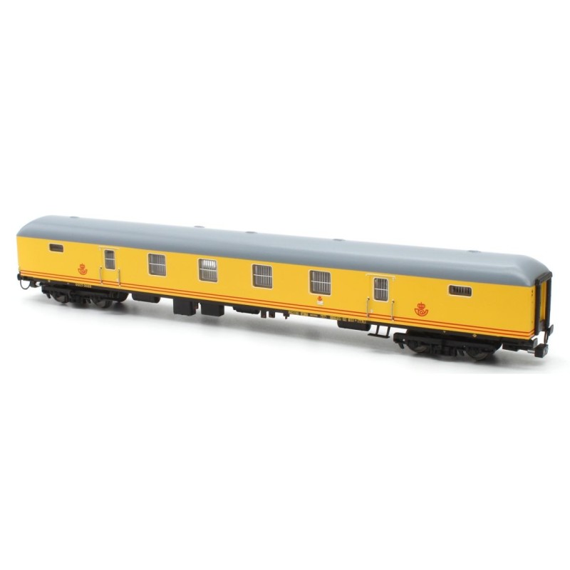 Coche postal DGDT-3018 amarillo (Ep.IV), RENFE.