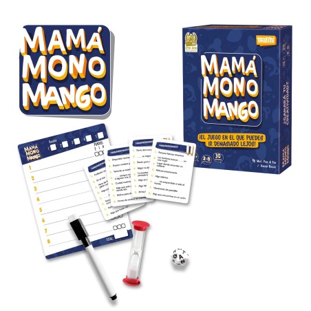 Mama Monkey Mango - Jeux de mots, créativité et vitesse.