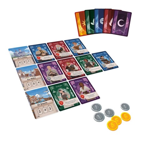 Emblemas: Jogo de cartas de controlo de áreas e estratégia.
