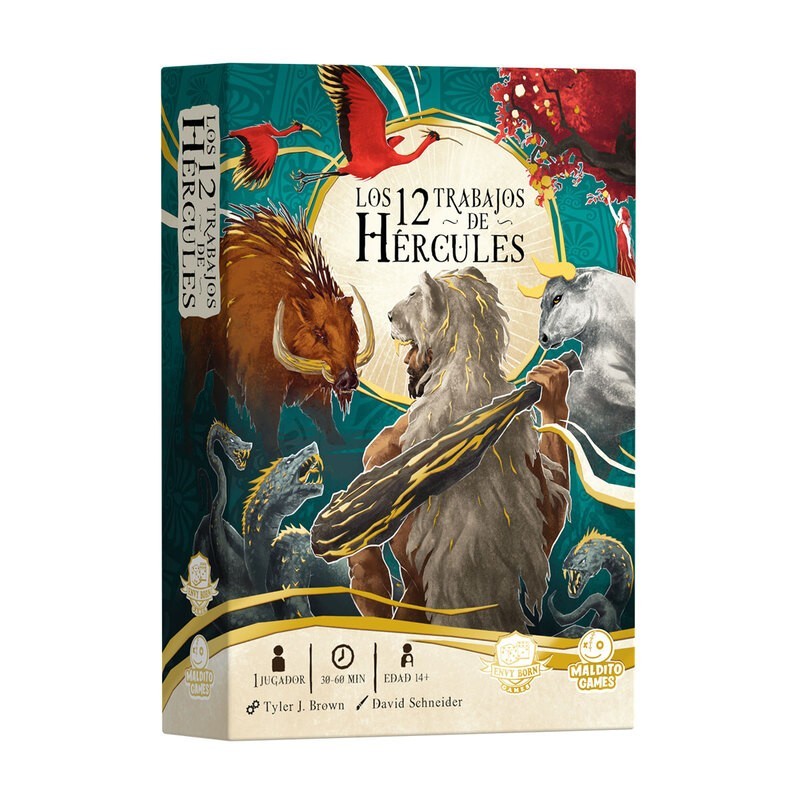 Os 12 trabalhos de Hércules: aventuras mitológicas a solo.