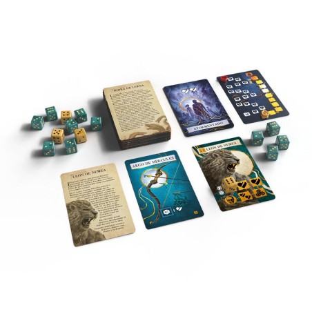 Os 12 trabalhos de Hércules: aventuras mitológicas a solo.