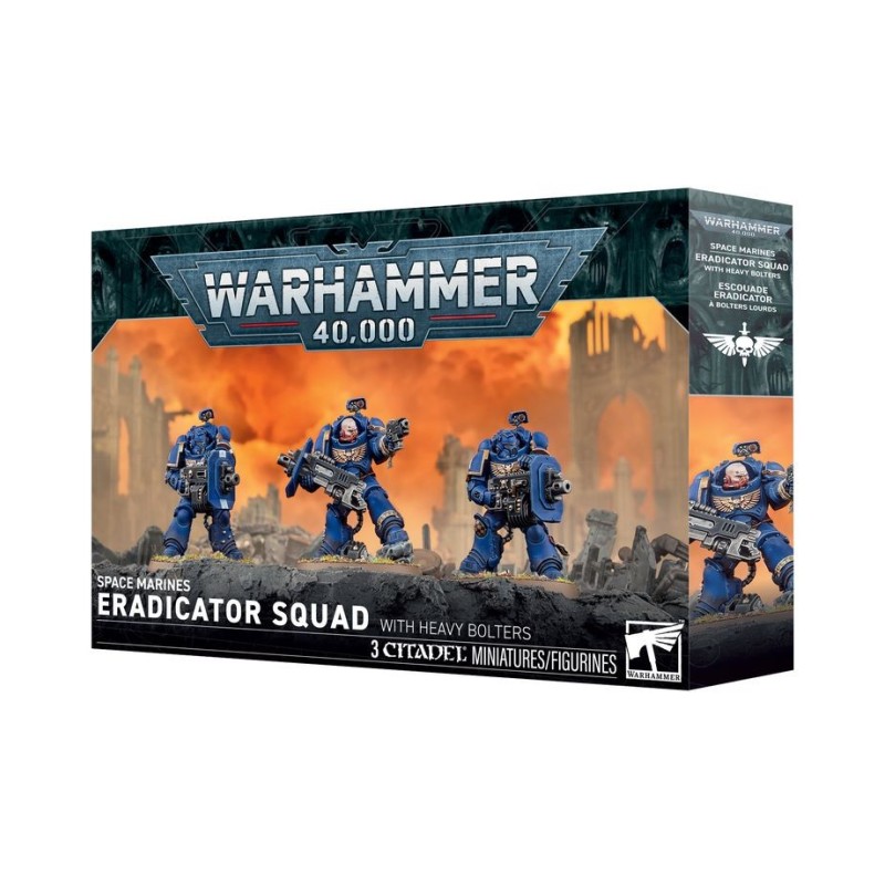 Space Marines : Éradicateurs de Bolter.